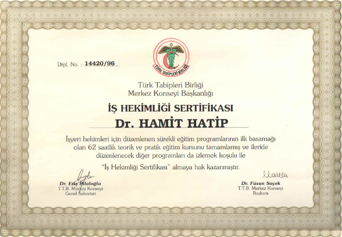 hamit hatip ortak saglik guvenlik birimi karacabey
